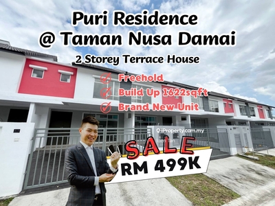 Puri Residence Taman Nusa Damai Double Storey Terrace House