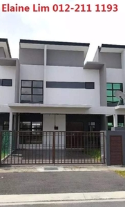 Saujana Rawang, Double Sty Link House, Low Density Gated and Guarded, Near AEON, Shops, Bank, Schools, Wet Market, Toll. Easy access to NKVE For Sale
