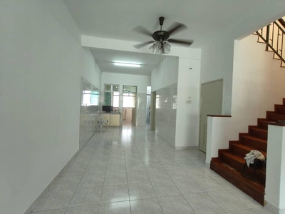 Sutera Pulai Sutera Utama, Nearby Sutera Mall, Double Storey Terrace House for Sale, 24 hours Gated & Guarded, Freehold Non-Bumi Lot, Big Land Size