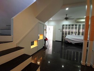 Taman Arkid Menglembu, Ipoh, Perak, Double Storey Corner Terrace House, For Rent, Fully Furnished, Move in Condition, Renovated.