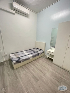 ZERO DEPOSIT Walking Distance to INTI College & LRT Station Room Rent in SS15, Subang Jaya Fully Furnished Single Room for Rent