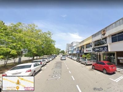 Two Unit Adjoining 2 Storey Shophouse Mainroad Frontage, Melaka Raya