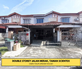Double Storey Terrace, Jalan Merak, Taman Scientex