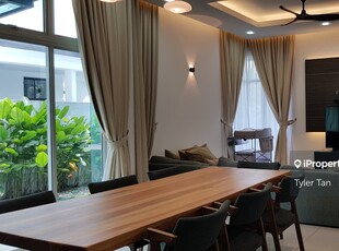Fully furnished good condition semi-d for rent @ Ponderosa Villa, JB