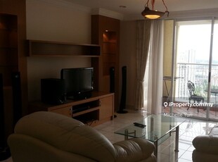 Fully furnished,available 1st July,pool view,high floor,2r2b,1cp,