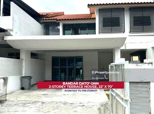 Good Location 5mins to Edl highway Terrace House @ Dato Onn for Rent