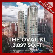 Limited brand new developer units for sale. KLCC view