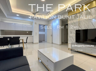 Pavilion Bukit jalil,3 rooms Park View Fully Furnished, best offer now