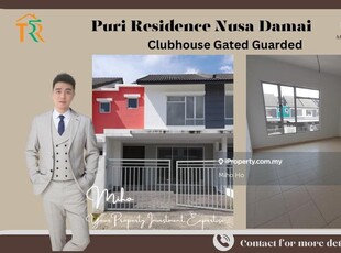 Puri Residence Nusa Damai Pasir Gudang Original Gated With Club House