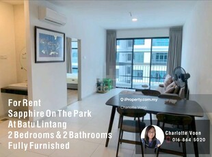 Sapphire On The Park Condominium 2bed2bath Unit for Rent