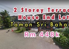 Taman Sri bahagia end lot for sale rm448k only