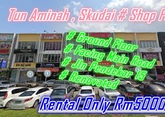 Tun Aminah ,Skudai , Ground Floor Shop