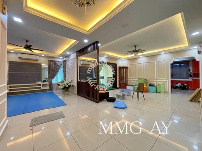 Limited Fully Reno Ext Luxury 2Sty Bungalow Corner Aman Perdana Klang