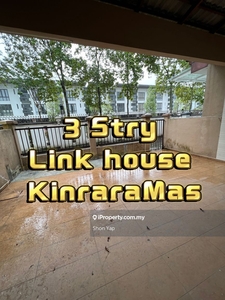 Low density Kinrara Mas 3 storey link house