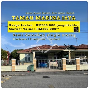 Rumah Semi D Taman Marina Jaya Kuala Kedah