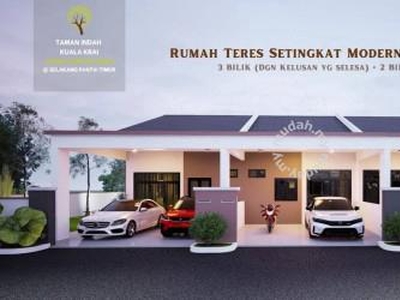 Rumah Teres 1 Tingkat Taman Indah, Kuala Krai Kelantan