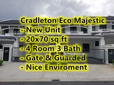 Cradleton Eco Majestic, 20x70sf, 4 Room 3 Bath, Basic Unit