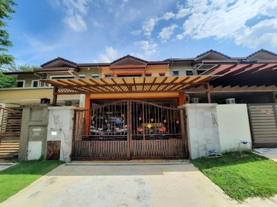Facing Open Double Storey Linkhouse at Jalan Putra Setia Putra Heights