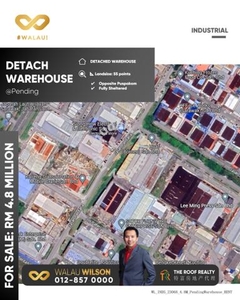 Pending Detached Warehouse For Sale