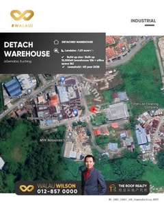 Semaba Detached Warehouse For Rent