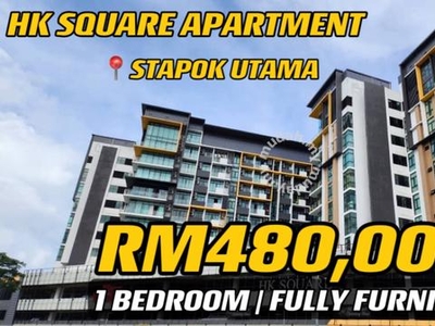 Stapok HK Square Fully Furnished 738 Sqft 1 Bedroom with Big Terrace