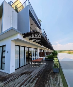Water Villa 3-storey link house for sale @ Senibong Cove, Johor