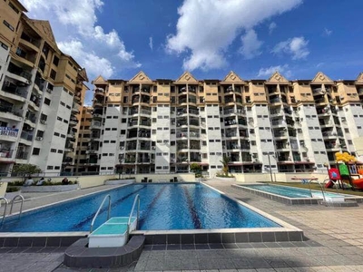 Apartment Ixora Kepong 950sqft Taman Wangsa Permai Renovated 100% LOAN