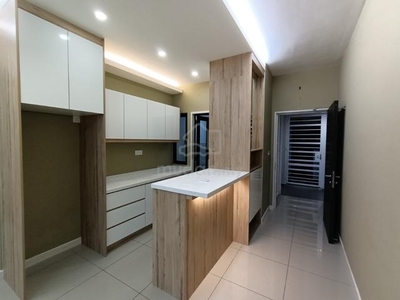 {Beautiful ID Design} Tuan Residency Partially Furnished Unit For Rent