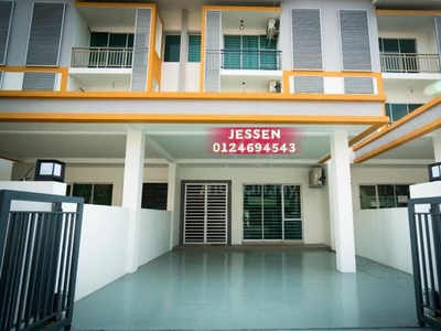 Below Marker Price Seberang Jaya 3 Storey Terrace Renovated For Sale