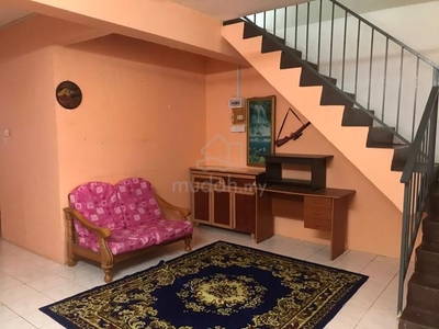 double storey for rent Papan pusing