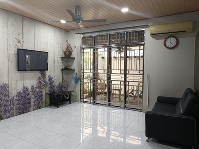 Double Story Semi D For Rent With Fully Furnished @ Alma