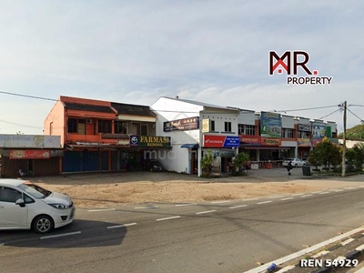 FACING ROAD Double Storey Shop Lot Bedong FOR SALE