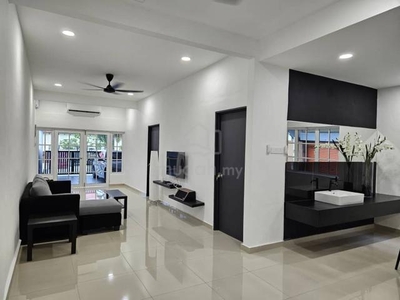 (FULLY RENOVATED) 1stry Terrace at Taman Riang (End Lot), Butterworth
