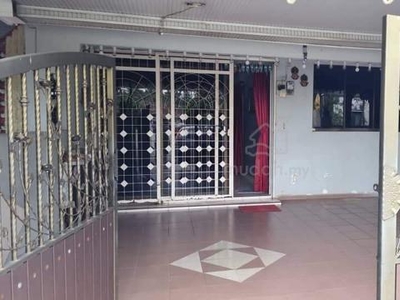 Ipoh meru taman jati renovated extended single storey house for sale