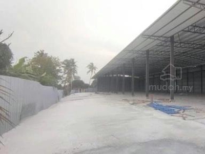 Kapar Open Sheld Warehouse For Rent