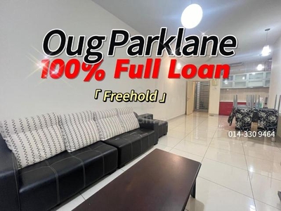 Oug Parklane [ 0% Downpayment ] Full Loan Fully Furnished , 3 Carpark