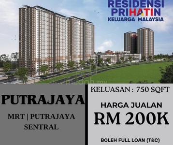 Residensi Prihatin Presint 7 Putrajaya Nearby Hospital Putrajaya,MRT