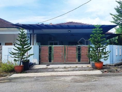 Rumah Teres Corner Lot Setingkat Untuk Dijual di Slim River, Perak.