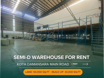 Semi-d Warehouse / Factory Taman Sains Selangor Jalan Teknologi