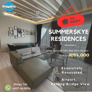 Summerskye Bayan Lepas- Aiport & Bridge View-Exquisitely Renovated