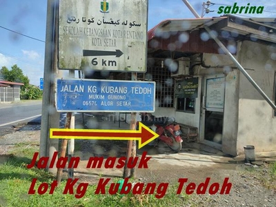 Tanah Lot Kg Kubang Tedoh, Gunong Keriang, Alor Setar, Kedah