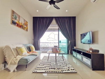 Unio Residence Kepong, Fully Furnished, High Floor.
