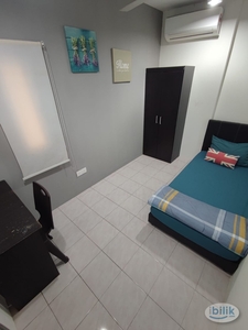 ✅2 mins to HELP University;Utilities Included✅ Fully Furnished Single Room at Apartment Damai, Subang Bestari, Shah Alam