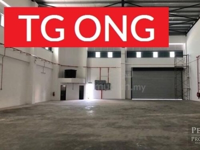Butterworth Perai Area Warehouse For Rent 7211 Sqft, 30ft Ceiling Height, Rare Unit
