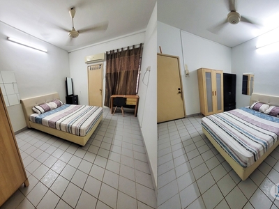 Non-partitioned Private Medium Room available by February at BU4, Bandar Utama