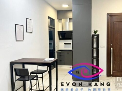 Q1 @ Bayan Lepas 950sf Fully Furnished Kitchen Renovated with Wifi