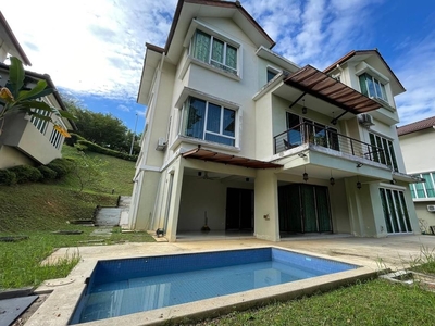 3 Storey Villa Teratai Bungalow With Pool Kayangan Heights For Sale