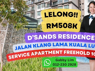 Lelong Super Cheap Service Apartment @ D'Sands Residence Kuala Lumpur
