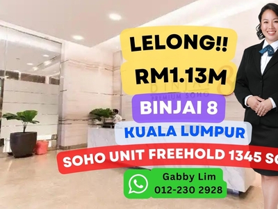 Lelong Super Cheap Soho Unit @ Binjai 8 Kuala Lumpur