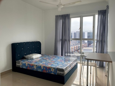 Pacific place female balcony master bedroom fully furnished